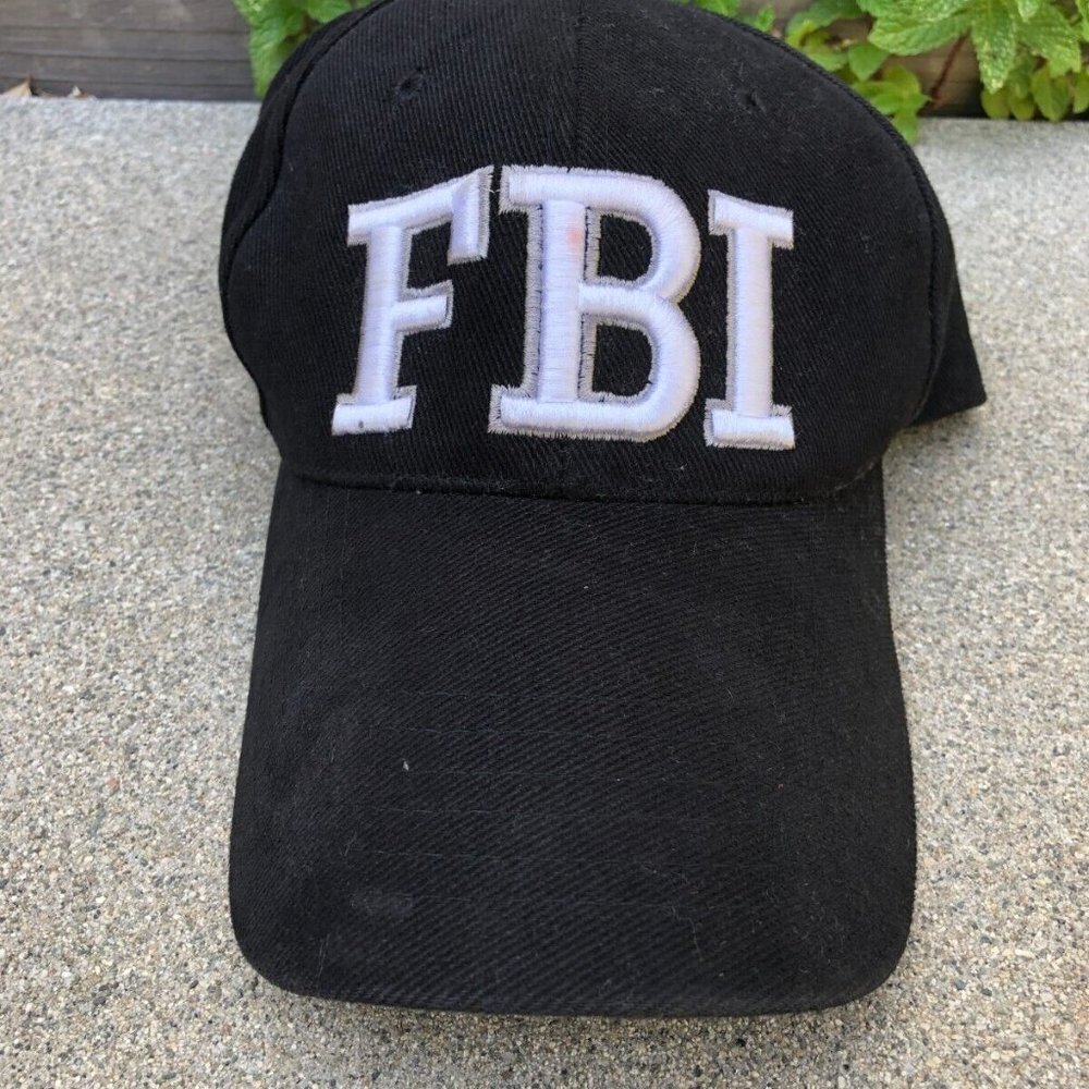 FBI Federal Bureau of Investigation Baseball Hat Mens Adjustable Embroidered Cap